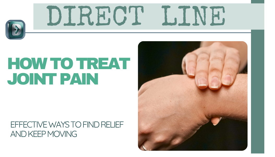 How to treat joint pain image of painful joints